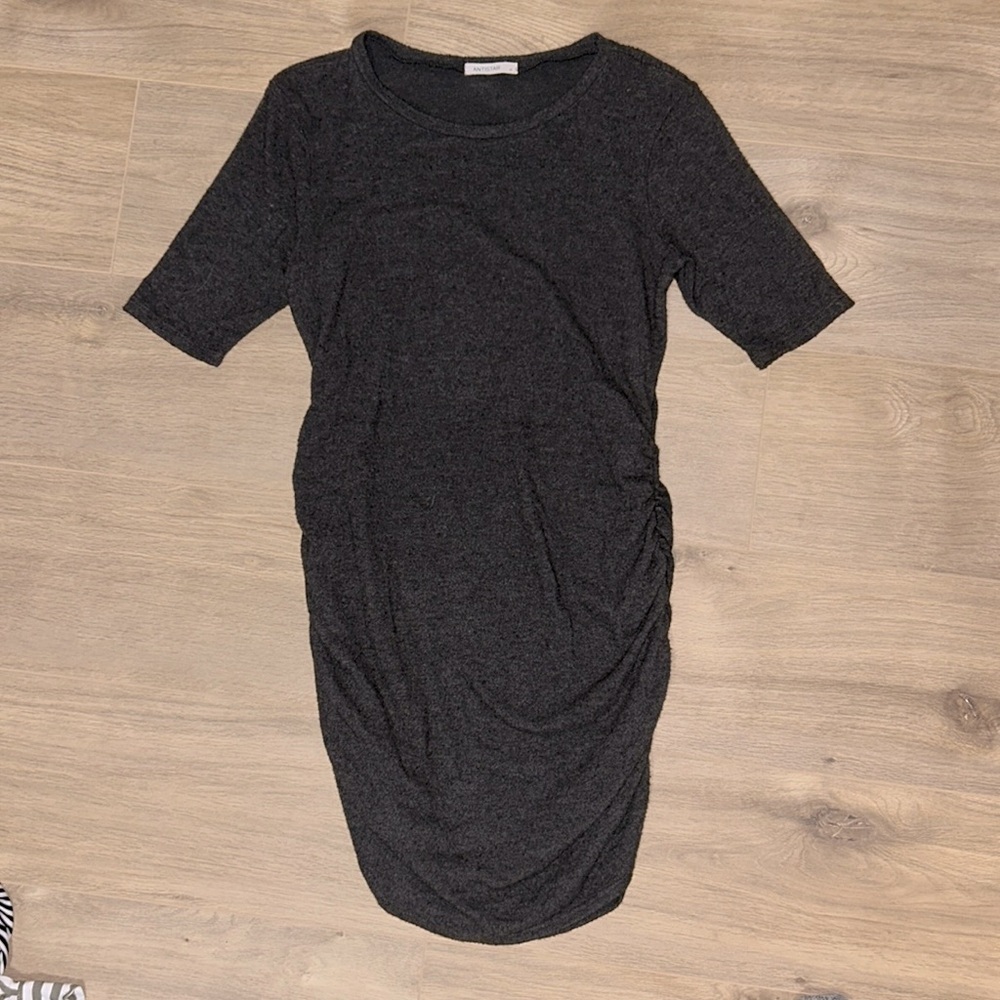 Antistar Sweater Dress with Rouching